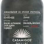 Casamigos Mezcal | 40% vol | 70cl | Artisanal Agave Spirit | Notes of Smoke & Black Pepper | Recommended for Cocktails & Alcohol Drinks | Made from Espadin Agave in Oaxaca | Mexico
