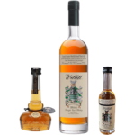 Willett Family Estate 4 Year Rye 750ml, Willett 3 Year Rye 50ml, & Willett Pot Still Miniature Whiskey 50ml Bundle